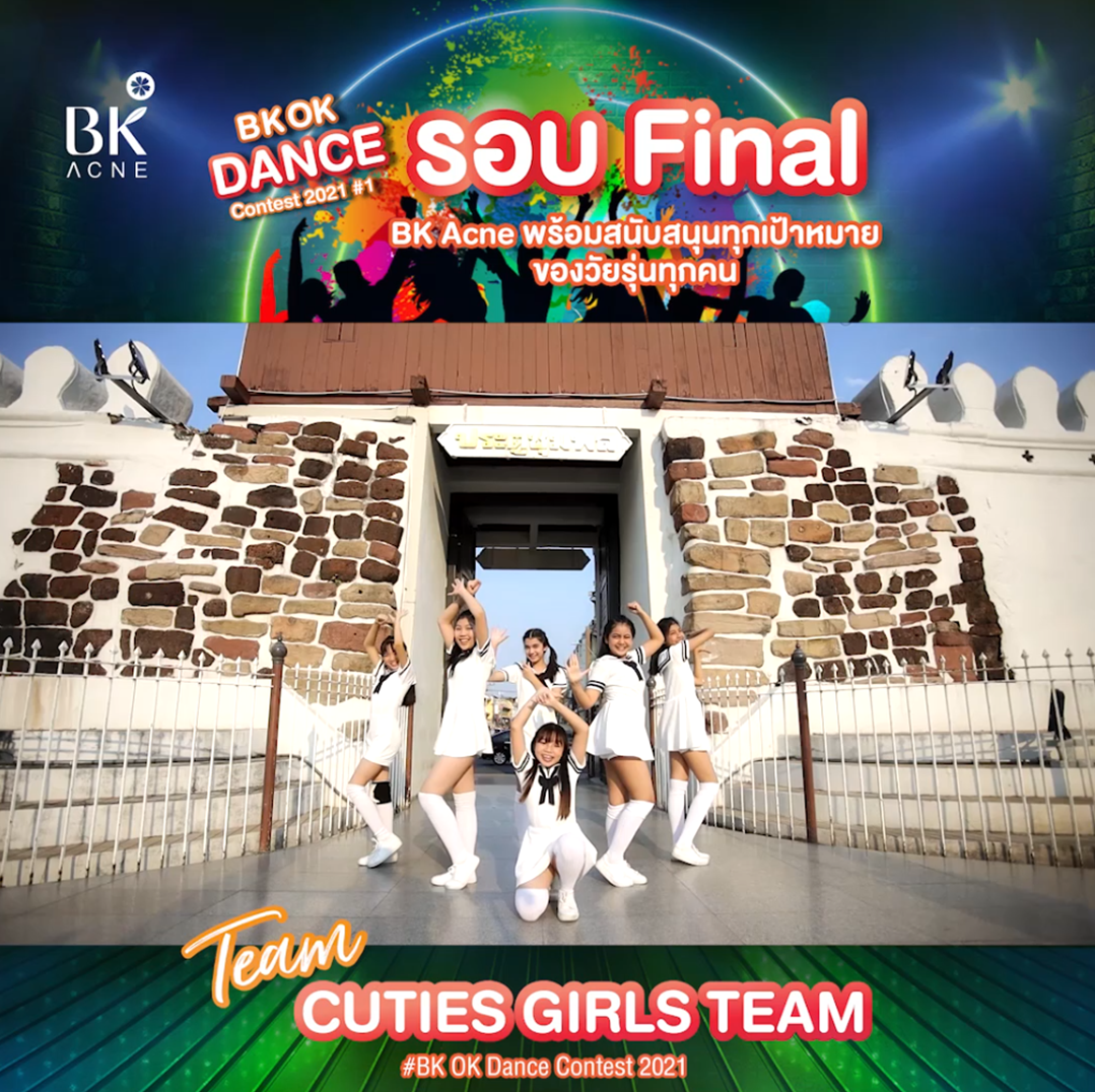 BK OK Dance Contest Team Cuties Girl
